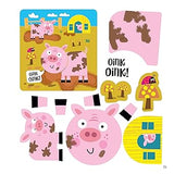 First Fun Sticker Painting: Farm Animals