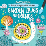 Easy and Fun Paint Magic with Water: Garden Bugs and Friends