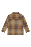 Shirt Redkey - Check Pattern Light Brown