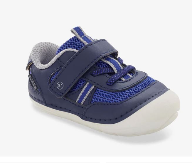 Baby Shoes Cheeky Monkey Shoes Hippo Cobalt Blue Suede