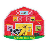 BriarPatch World of Eric Carle - Around the Farm 2 Sided Floor Puzzle