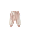 Relaxed Sweatpant - Pink Stripe