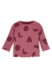 Longsleeve Teague - Pink Shapes