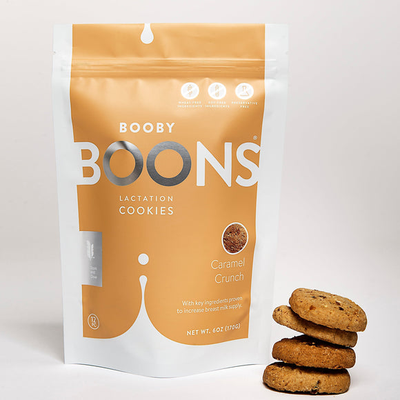 Booby Boons Lactation Cookies Caramel Crunch