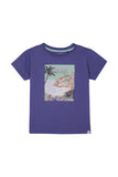 T-shirt Leachville - Skipper Blue