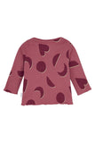 Longsleeve Teague - Pink Shapes