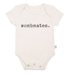 "Wombmates" Organic Cotton Bodysuit