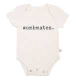 "Wombmates" Organic Cotton Bodysuit