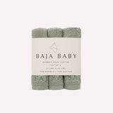 Bamboo/Cotton Wash Cloths 3 Pack