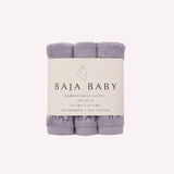 Bamboo/Cotton Wash Cloths 3 Pack