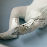 Bamboo Footed Sleeper - Iced Lavender