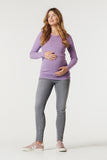 Long Sleeve Maternity/ Nursing Top - Kai