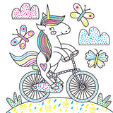 Easy and Fun Paint Magic with Water: Unicorns and Friends