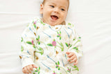 Bamboo Long Sleeve Sleep Suit 0.6 TOG - Eric Carle Garden Flight