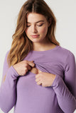 Long Sleeve Maternity/ Nursing Top - Kai