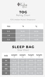 Kyte Sleep Bag 1.0 TOG - Midnight
