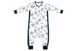 Bamboo Long Sleeve Sleep Suit 0.6 Tog - Bye Bye Birdie