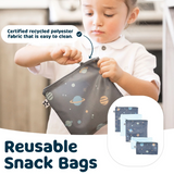 Reusable Snack Bags 5 Pack