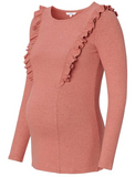 Long Sleeve Maternity /Nursing Top - Pierson