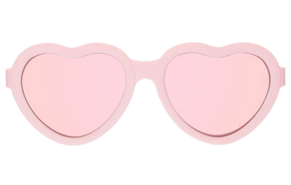 Original Heart-Shaped Mirrored Sunglasses