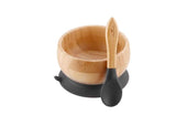 Bamboo Suction Baby Bowl & Spoon