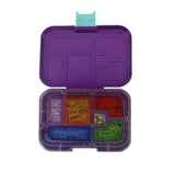 Munchbox Maxi6 Bento Lunch Box - Purple Peacock