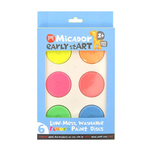 Micador Paint Discs Fluoro Early Start - low mess