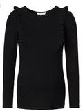 Longsleeve Ruffled Maternity /Nursing Top - Pierson