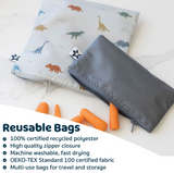 Reusable Snack Bags 5 Pack