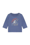 Long sleeve Sailboat - Gray Blue