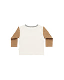 Long Sleeve Pocket Tee - Colour Block