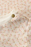 Long sleeve floral print - Pink