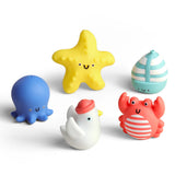Itzy Bitzy Bath Fingers Puppets - Nautical