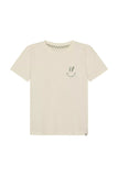 T-shirt - Bus Backprint - Egret