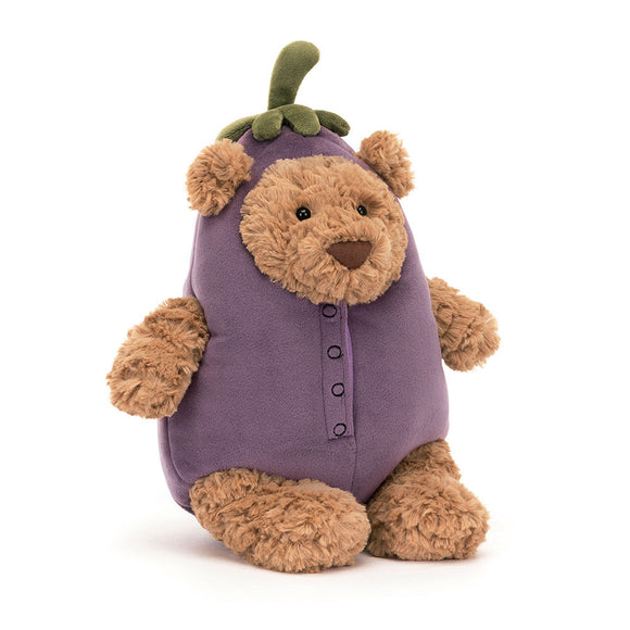 Bartholomew Bear - Aubergine