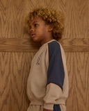 Paneled Sweatshirt - Stone