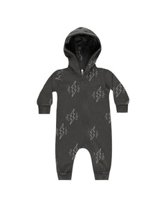 Hooded Jumpsuit - Bolts