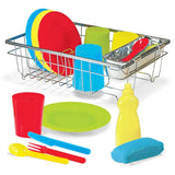 Melissa & Doug Wash & Dry Dish Set