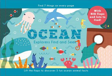 Ocean Explorers Find and Seek Book