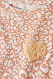 T-shirt Cheetah print - Cork