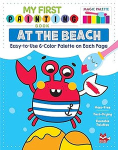 My First Painting Book: At the Beach