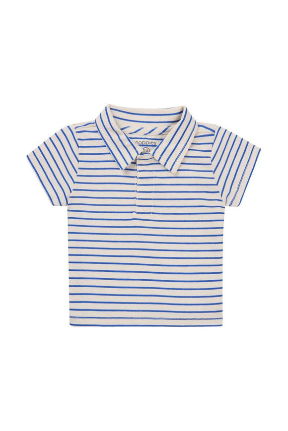 Poloshirt Okaya - Blue Stripe
