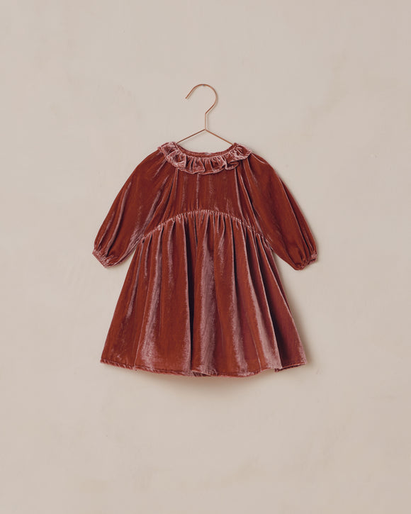 Adeline Dress - Ruby