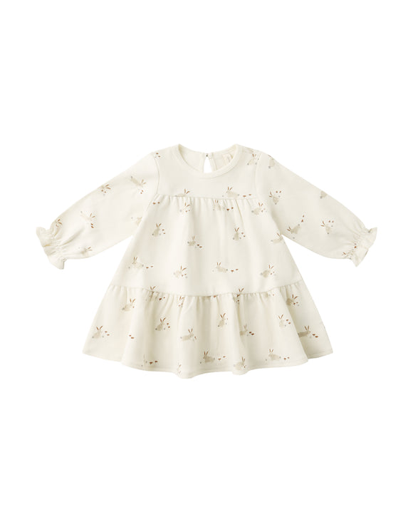 Tiered Jersey Dress - Bunnies