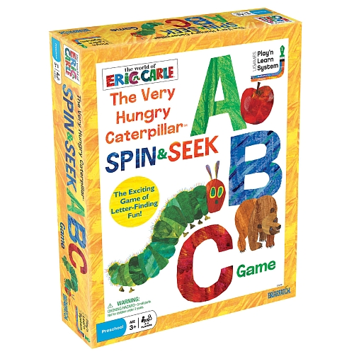 BriarPatch World of Eric Carle - The Very Hungry Caterpillar ABC Spin & Seek
