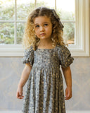 Augusta Dress - French Blue Floral
