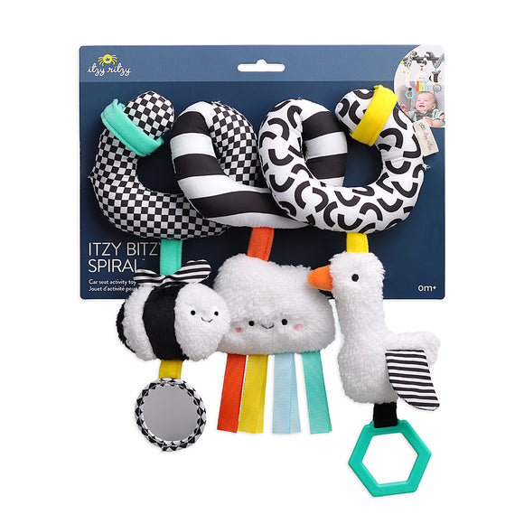Car Seat Activity Toy - Spiral Bee