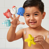 Itzy Bitzy Bath Fingers Puppets - Nautical