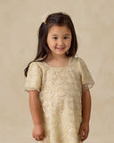 Daisy Dress - Silver Metallic