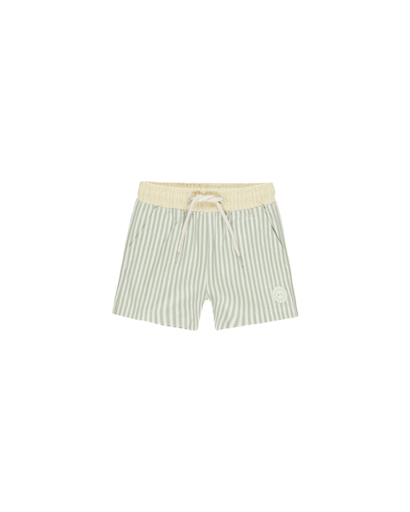 Boardshort - Sage Stripe